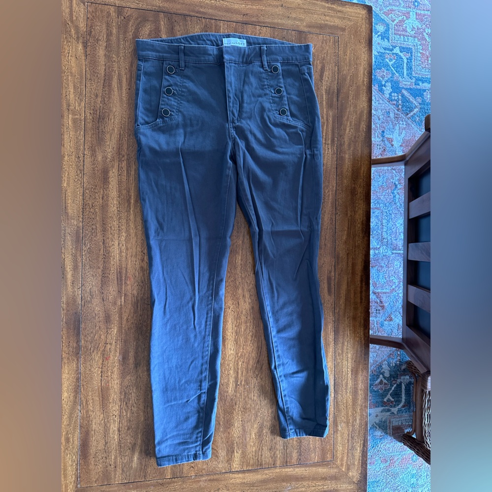 Loft sailor pants Dark Gray size 6